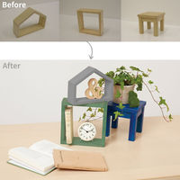 アサヒペン 水性WOODジェルステイン 120ml インディゴブルー 1個（直送品）