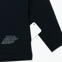 おたふく手袋 BT ゆったりストレッチ冷感 ロングスリーブ クルーネックシャツ ブラック Sサイズ JW-742 1枚（直送品）