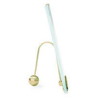 アントレックス Umbra フルート フォトフレーム ガラス スチール 20×23cm ゴールド 482870 1個（直送品）