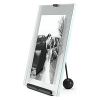 アントレックス Umbra フルート フォトフレーム ガラス スチール 20×23cm ブラック 482872 1個（直送品）