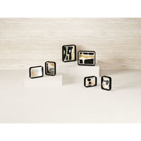 アントレックス Umbra フォトフレーム ベルウッドデスクフレーム 16×22cm 木製 ガラス ブラック 482878 1個（直送品）