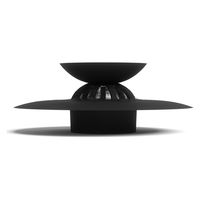 アントレックス 排水口ごみ受け umbra アンブラ フレックス ドレインストッパー ヘアキャッチャー ブラック 483322 1個（直送品）