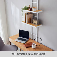 平安伸銅工業 突っ張り スリムラック 2段 防水パン対応 幅50cm 486291 1個（直送品）