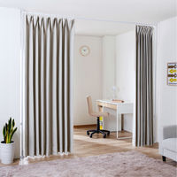 平安伸銅工業 突っ張り カーテン間仕切り ワイド 幅180-287cm 工具不要 492849 1個（直送品）