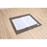 サンベルム ペットマット 100×86cm PallyPallyPET 犬 猫 はっ水 ブラウン 494353 1個（直送品）