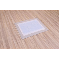 サンベルム ペットマット 70×56cm PallyPallyPET 犬 猫 はっ水 アイボリー 494348 1個（直送品）