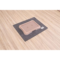 サンベルム ペットマット 70×56cm PallyPallyPET 犬 猫 はっ水 グレー 494350 1個（直送品）