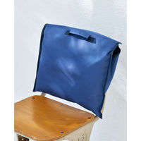 ガマカ工業 MOTTETE PLUS 防災ずきんカバー 防災バッグん ネイビー 6300087682 1個（直送品）