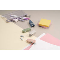 ライオン事務器 ライオン 小型ステープラ<ピミー> KS-10ピンク(P) 20450 1セット(1台×4)（直送品）