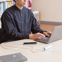 iphone充電ケーブル ライトニング USB Type-C シリコン素材 MPA-CLSS10WH エレコム 1個（直送品）