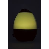 ティーズネットワーク 抗菌タンク仕様 卵型超音波加湿器 cocoon 1.3L ナチュラルウッド おしゃれ 木目調 RTSK-0003NU（直送品）