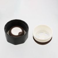 ベストコ 2way ワンタッチ スクリュー ボトル 600ml ティントブラック ND-8349 グロウ 4975970254882 1個（直送品）