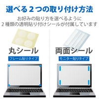 プライバシーフィルター CF-RZシリーズ用 10.1インチ のぞき見防止 抗菌 ブルーライトカット EF-PFKP01 エレコム 1個（直送品）
