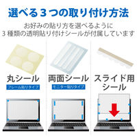 プライバシーフィルター CF-LXシリーズ用 14インチ のぞき見防止 抗菌 ブルーライトカット EF-PFKP04 エレコム 1個（直送品）