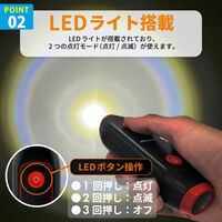 熊対策グッズ 山の多用途フックポール 熊鈴(茶) 電子ホイッスル(ブルー) セット 3点×1セット 熊よけ 登山 PEACEUP（直送品）