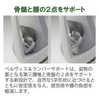 【設置込】ITOKI（イトーキ） アクト2 可動肘 KJ427PS-ZTN3T1 ライトインディゴ 1脚（直送品）