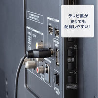 サンワサプライ  イーサネット対応ハイスピードHDMIケーブル 1.5m スリム＆スモール KM-HD20-SS15N（直送品）