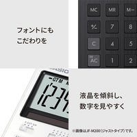 カシオ JFーM200ーGNーN/カシオ スタイリッシュ電卓 JFーM200 JF-M200-GN-N 1個