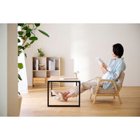 【軒先渡し】アイリスオーヤマ ウッドアームチェア Ｓサイズ アイボリー 1台（直送品）