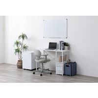 アスカ スチールワゴン ホワイト STW01W 1台（直送品）