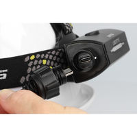 ジェントス リバティBOX着脱式無段階調光ヘッドライト充電式 LY-FOM3 1台（直送品）