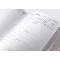 【2026年度 4月始まりダイアリー】　 クオバディス エグゼクティブ4　クラブ 両面1週間バーチカル ブラック1冊（直送品）