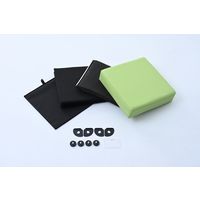 コンフォートワーク キューブスツール　収納付き　キューブソファ　グリーン ACS-3840P(GR) 1セット（1台×4） オリジナル