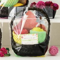 ヘッズ フォトプリントジップ付バッグ/竹カゴ-M 150枚(30枚×5) PPA-ZM 1セット(150枚入)（直送品）