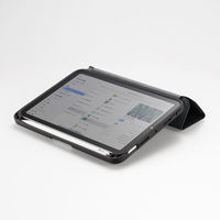 サンワサプライ iPad mini 2021 Apple Pencil収納ポケット付きケース PDA-IPAD1814BK 1個（直送品）