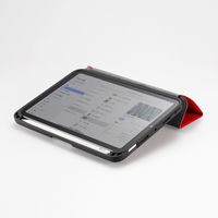 サンワサプライ iPad mini 2021 Apple Pencil収納ポケット付きケース PDA-IPAD1814R 1個（直送品）