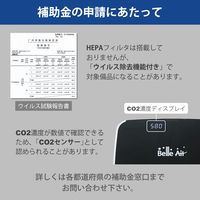 グリーンコアテック 静電気フィルタ式空気清浄機 Co2センサ搭載 BA-300(Co2) 1台