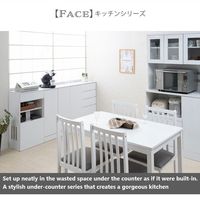 ナサ流通企画 ルーター収納キャビネット 幅455×奥行300×高さ875mm ホワイト/ホワイト fy-0086 1台（直送品）