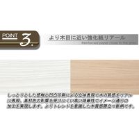 【軒先渡し】ナサ流通企画 ロー 引出タイプ 幅1045×奥行395×高さ440mm ホワイト te-0136 1台（直送品）