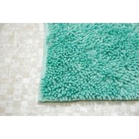 イケヒコ 吸水速乾ミスト バスマット2P 約350×500mm ブルー 3476050 1セット（2枚入）（直送品）