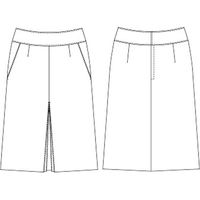 チクマ スカート（Aライン） AR3831-1-11（直送品）