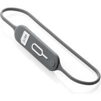 サンワダイレクト SIMカードホルダー（nanoSIMカード・microSD収納・SIMピン・2色セット・2個入り・シリコン製） 1個（直送品）