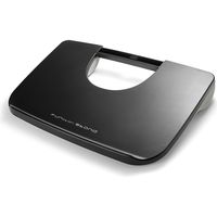 サンワダイレクト 膝上テーブル（ノートパソコン/タブレット用・ブラック） 200-HUS005BK 1個（直送品）