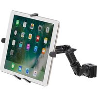 サンワダイレクト iPad・タブレット車載ヘッドレストアーム（後部座席向け・7～11インチ対応） 200-CAR044 1個（直送品）