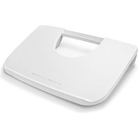 サンワダイレクト 膝上テーブル(ノートパソコン膝の上台・ホワイト) 200-HUS005W 1個（直送品）