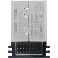 サンワダイレクト Bluetoothアダプタ（Bluetooth4.0・Qualcommチップ・Class2・Windows 10対応） 1個（直送品）