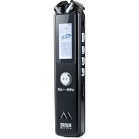 サンワダイレクト ボイスレコーダー（ICレコーダー・小型・長時間再生対応・4GBメモリ内蔵） 400-SCNICR1BK 1個（直送品）