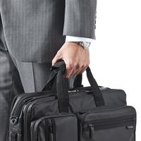 サンワダイレクト ビジネスバッグ持ち手カバー（マグネット取り付け・クッション内蔵） 200-BELT011 1個（直送品）