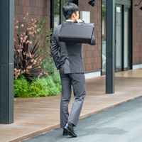 サンワダイレクト ビジネスバッグ（メンズ・耐水加工・2WAYショルダー・A4収納） 200-BAG067WP 1個（直送品）