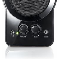 PCスピーカー(パソコンスピーカー・高出力36W・USB電源・テレビスピーカー・ハイパワースピーカー) 400-SP082 1個（直送品）