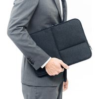 サンワダイレクト PCインナーケース(13.3インチ・ネイビー・両面収納) 200-IN050NV 1個（直送品）
