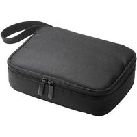サンワダイレクト トラベルポーチ（PC周辺収納ポーチ・充電器ポーチ・ブラック） 200-BAGIN005BK 1個（直送品）