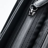 サンワダイレクト ビジネスバッグ（ダブルファスナー・大容量・耐水・15.6型対応・A4収納） 200-BAG124WP 1個（直送品）