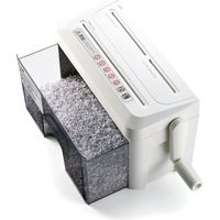 サンワダイレクト 手動シュレッダー(CD/DVD・クレジットカード対応・家庭用・マイクロカット・2枚細断) 400-PSD010 1台（直送品）