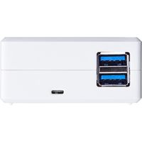 サンワダイレクト USBハブ付きType-C ACアダプタ（ACアダプタ・USBハブ・Type-C・USB Aコネクタ・HDMI出力・USB PD）（直送品）