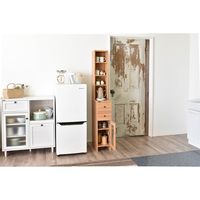 佐藤産業 DOLLY（ドリー） 隙間収納ラック 幅250×奥行400×高さ1700mm ナチュラル DO170-25SS DNA 1台（直送品）